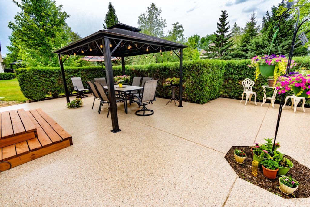 penntek patio concrete coating services